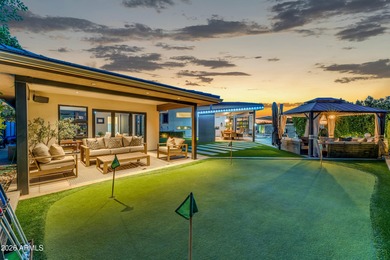 Luxury meets comfort on Hole # 2 in this dreamy custom home in on Seville Golf and Country Club in Arizona - for sale on GolfHomes.com, golf home, golf lot