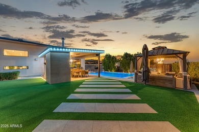 Luxury meets comfort on Hole # 2 in this dreamy custom home in on Seville Golf and Country Club in Arizona - for sale on GolfHomes.com, golf home, golf lot