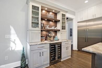 Experience Luxurious Living on the 11th Hole of Prestigious on Zionsville Golf Course in Indiana - for sale on GolfHomes.com, golf home, golf lot