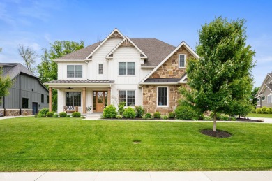 This stunning & thoughtfully designed custom built home is on Stony Creek Golf Club in Indiana - for sale on GolfHomes.com, golf home, golf lot