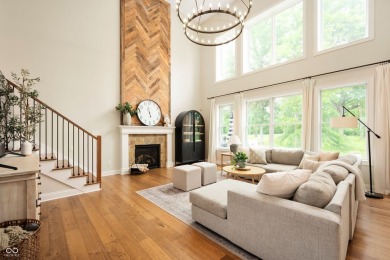 This stunning & thoughtfully designed custom built home is on Stony Creek Golf Club in Indiana - for sale on GolfHomes.com, golf home, golf lot