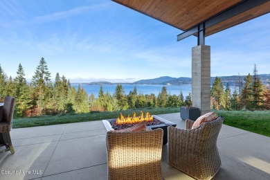 Spectacular custom-built home with beautiful views of Lake Coeur on Gozzer Ranch Golf and Lake Club in Idaho - for sale on GolfHomes.com, golf home, golf lot