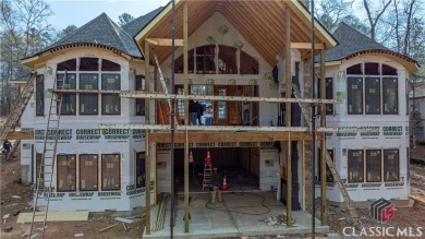 Introducing a New Construction luxurious custom home nestled in on Reynolds Lake Oconee - The Oconee in Georgia - for sale on GolfHomes.com, golf home, golf lot