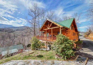 Charming Log Cabin Retreat in Bryson City -Nestled in the heart on Smoky Mountain Country Club in North Carolina - for sale on GolfHomes.com, golf home, golf lot