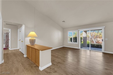 This beautiful Sun City Summerlin townhouse offers an elevated on Highland Falls Golf Club in Nevada - for sale on GolfHomes.com, golf home, golf lot