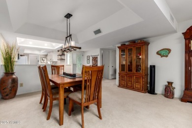 Enjoy this lovely townhouse in Sun Lakes community of Cottonwood on Cottonwood Country Club in Arizona - for sale on GolfHomes.com, golf home, golf lot