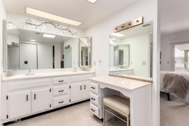 Enjoy this lovely townhouse in Sun Lakes community of Cottonwood on Cottonwood Country Club in Arizona - for sale on GolfHomes.com, golf home, golf lot