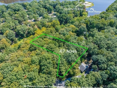 Are you looking for an offshore lot at Lake Gaston? Specifically on Tanglewood Shores Golf Club in Virginia - for sale on GolfHomes.com, golf home, golf lot