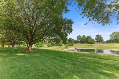 Well built almost all Brick Ranch home sits on hole 2 of the on The Ridge Golf Course in Illinois - for sale on GolfHomes.com, golf home, golf lot