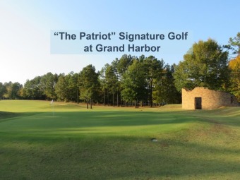 Signature Golf & Lake Access! on The Patriot Golf Club At Grand Harbor in South Carolina - for sale on GolfHomes.com, golf home, golf lot