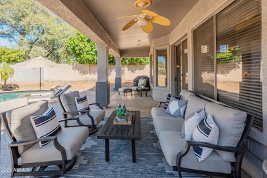 Experience elevated desert living in this chic residence nestled on Grayhawk Golf Club  in Arizona - for sale on GolfHomes.com, golf home, golf lot