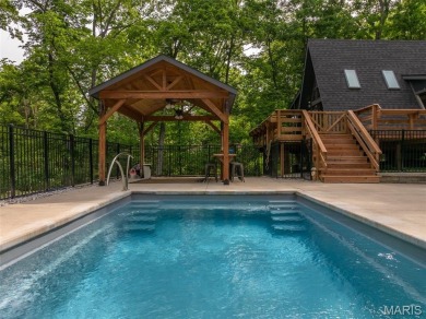 Elegant Innsbrook Chalet with Private Pool, Pavilion  Sleeping on Innsbrook Resort Golf Course in Missouri - for sale on GolfHomes.com, golf home, golf lot