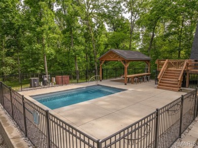 Elegant Innsbrook Chalet with Private Pool, Pavilion  Sleeping on Innsbrook Resort Golf Course in Missouri - for sale on GolfHomes.com, golf home, golf lot