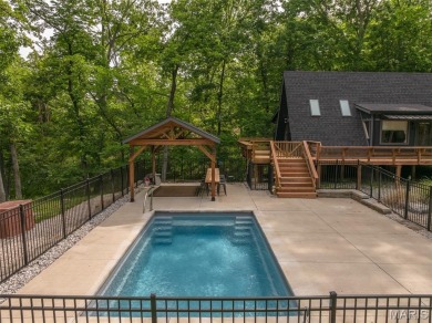 Elegant Innsbrook Chalet with Private Pool, Pavilion  Sleeping on Innsbrook Resort Golf Course in Missouri - for sale on GolfHomes.com, golf home, golf lot