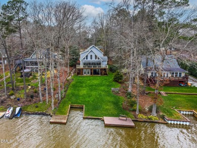 Exceptional Waterfront Retreat in beautiful Lake Royale! This on River Golf and Country Club at Lake Royale in North Carolina - for sale on GolfHomes.com, golf home, golf lot
