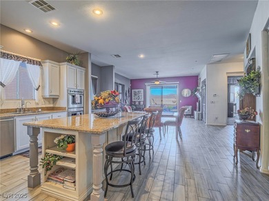 Single story with amazing view of mountain range and Las Vegas on Tuscany Golf Club in Nevada - for sale on GolfHomes.com, golf home, golf lot