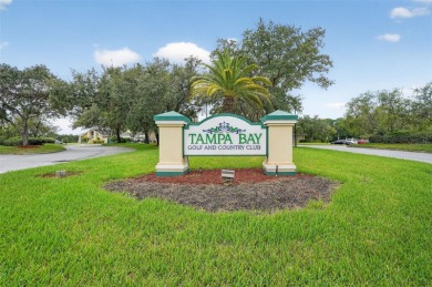 Located in the vibrant, guard-gated 55+ Tampa Bay Golf and on Tampa Bay Golf and Country Club in Florida - for sale on GolfHomes.com, golf home, golf lot