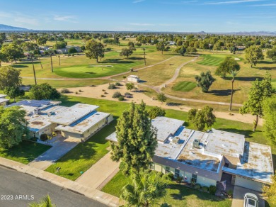 PRICED TO SELL! ROOF COMPLETELY RECOATED! GOLF COURSE LOT! The on Sun City-Willow Creek / Willow Brook  in Arizona - for sale on GolfHomes.com, golf home, golf lot