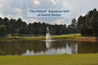 Signature Golf & Lake Access! on The Patriot Golf Club At Grand Harbor in South Carolina - for sale on GolfHomes.com, golf home, golf lot