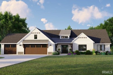 Proposed New Construction!  (picture/plans show some upgrades on Stone Crest Golf Community in Indiana - for sale on GolfHomes.com, golf home, golf lot