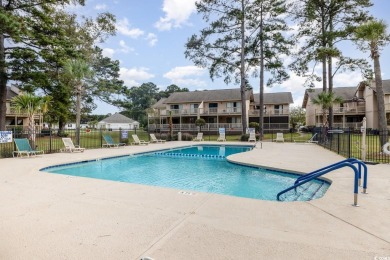 Welcome to this charming two-bedroom, two-bathroom end-unit on Myrtlewood Golf Course and Club  in South Carolina - for sale on GolfHomes.com, golf home, golf lot