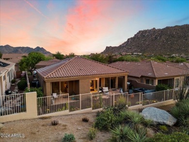 Welcome to your perfect ''Lock N' Leave'' luxury home, nestled on Troon Country Club in Arizona - for sale on GolfHomes.com, golf home, golf lot