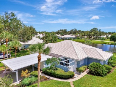 Stunning waterfront views in this villa home located in the on Plantation Golf and Country Club in Florida - for sale on GolfHomes.com, golf home, golf lot