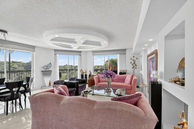 Spectacular golf, lake & tropical garden views from your wrap on Fountains Golf and Country Club in Florida - for sale on GolfHomes.com, golf home, golf lot