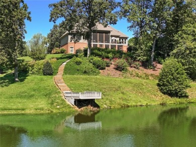Updated 4BD, 3.5BA, 5592sqft Executive Lakefront Home in The on The Orchard Golf and Country Club in Georgia - for sale on GolfHomes.com, golf home, golf lot