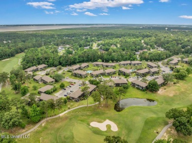Rare find! This charming 3 bedroom 2 bath condo in Lanai Village on Diamondhead Country Club in Mississippi - for sale on GolfHomes.com, golf home, golf lot
