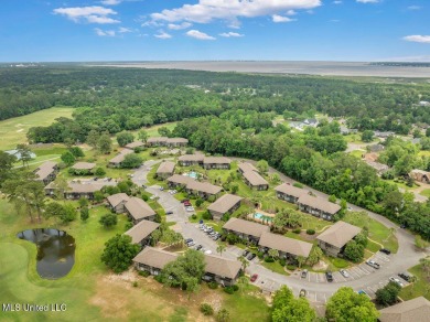 Rare find! This charming 3 bedroom 2 bath condo in Lanai Village on Diamondhead Country Club in Mississippi - for sale on GolfHomes.com, golf home, golf lot