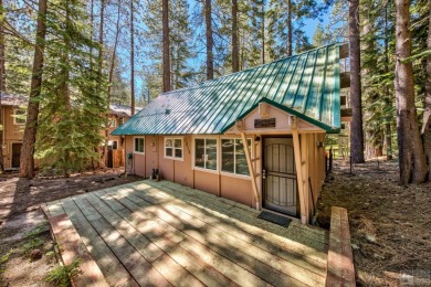 Turn key cabin in Tahoe Paradise with a wooded private setting on Tahoe Paradise Golf Course in California - for sale on GolfHomes.com, golf home, golf lot