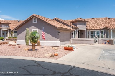 Welcome to this stunning and charming home in the Villas at on Verde Santa Fe Golf Club in Arizona - for sale on GolfHomes.com, golf home, golf lot