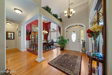 Discover all that this spacious home with exceptional golf & on Members Club At St. James Plantation in North Carolina - for sale on GolfHomes.com, golf home, golf lot