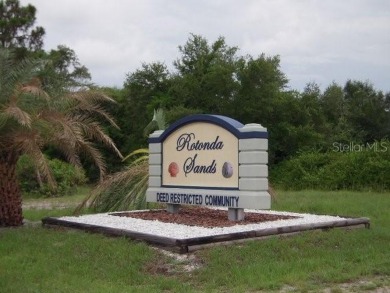 A buildable .21 Acre lot in Rotonda Sands, a deed restricted on Rotonda Golf and Country Club The Links Course in Florida - for sale on GolfHomes.com, golf home, golf lot