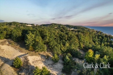 Unparalleled Lake Michigan views await on this 4-acre Driftwood on Benona Shores Golf Course in Michigan - for sale on GolfHomes.com, golf home, golf lot