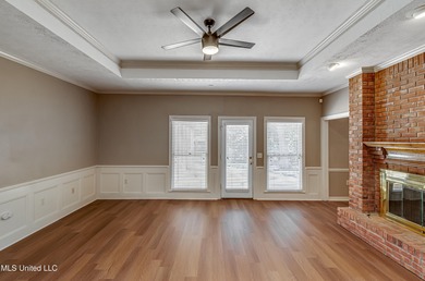 Discover this beautifully updated 3-bedroom, 2-bathroom home on Castlewoods Golf Club in Mississippi - for sale on GolfHomes.com, golf home, golf lot