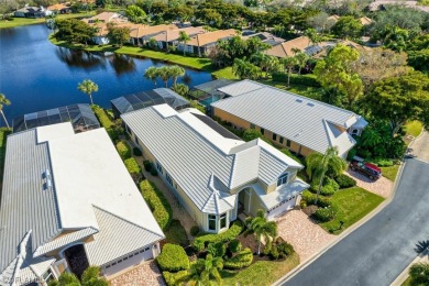 Experience luxury living in this outstanding lakefront home on Pelicans Nest Golf Club in Florida - for sale on GolfHomes.com, golf home, golf lot