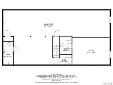 Expansive 2,184 sq. ft. home with a 1,456 sq. ft. basement and on West Shore Golf and Country Club in Michigan - for sale on GolfHomes.com, golf home, golf lot