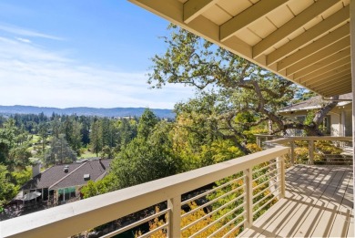 Welcome to this tranquil and inviting home located on a private on Sharon Heights Golf and Country Club in California - for sale on GolfHomes.com, golf home, golf lot