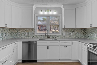 Completely renovated, one-level brick home in the gated golf on Beau Rivage Golf and Resort in North Carolina - for sale on GolfHomes.com, golf home, golf lot