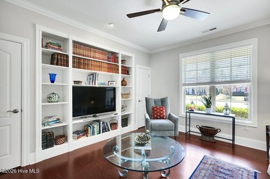 Quality and beauty combine in this elegant home located in the on Compass Pointe Golf Course in North Carolina - for sale on GolfHomes.com, golf home, golf lot