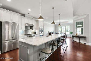 Quality and beauty combine in this elegant home located in the on Compass Pointe Golf Course in North Carolina - for sale on GolfHomes.com, golf home, golf lot