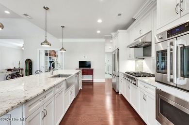 Quality and beauty combine in this elegant home located in the on Compass Pointe Golf Course in North Carolina - for sale on GolfHomes.com, golf home, golf lot