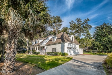 Distinctively Southern, Grand and Spacious Home with Lovely Curb on Dataw Island Club in South Carolina - for sale on GolfHomes.com, golf home, golf lot
