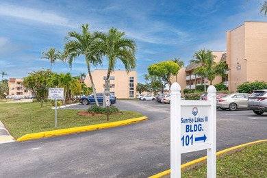 Reduced to sell!! Top Floor, Corner Unit, spacious and open with on Sunrise Lakes Phase III in Florida - for sale on GolfHomes.com, golf home, golf lot