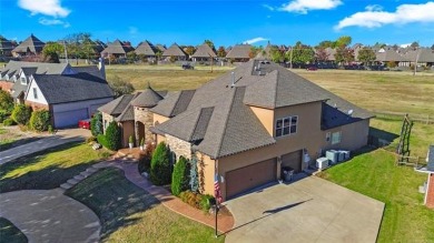 Charming stucco/stone home by White Hawk on 1/3 acre. Office on White Hawk Golf Club in Oklahoma - for sale on GolfHomes.com, golf home, golf lot