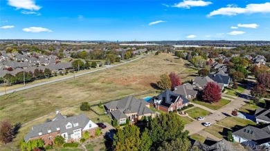 Charming stucco/stone home by White Hawk on 1/3 acre. Office on White Hawk Golf Club in Oklahoma - for sale on GolfHomes.com, golf home, golf lot