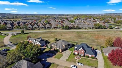 Charming stucco/stone home by White Hawk on 1/3 acre. Office on White Hawk Golf Club in Oklahoma - for sale on GolfHomes.com, golf home, golf lot