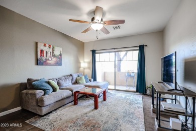 SINGLE LEVEL, NO STAIRS. Gated community along the Greenbelt on AllGolf At Rio Salado in Arizona - for sale on GolfHomes.com, golf home, golf lot